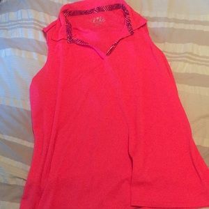 Sleeveless golf tank